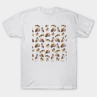 watercolors beagles T-Shirt